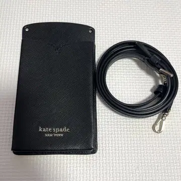kate spade 블랙 카드 케이스 iPhone 12.13.14용