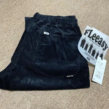 1회 착용 LEE Fleeasy 이지 팬츠 코듀로이 프리 사이즈