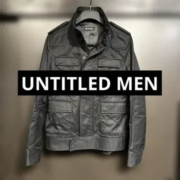 UNTITLED MEN M-65 숏 기장 밀리터리 자켓 블랙
