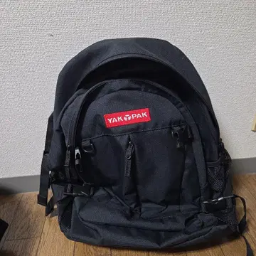 YAKPAK 블랙 백팩