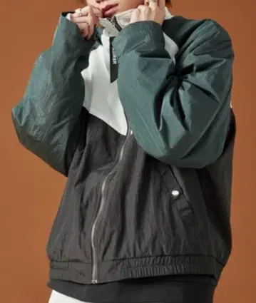 ADRER 빈티지 나일론 플리스 자켓 L 사이즈