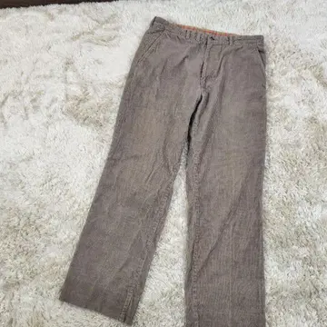 PAPAS 코듀로이 팬츠 굵은 폭 빈티지