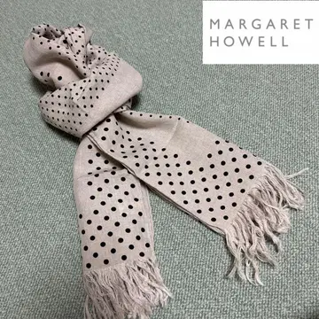 새상품급 MARGARET HOWELL 린넨 100% 도트