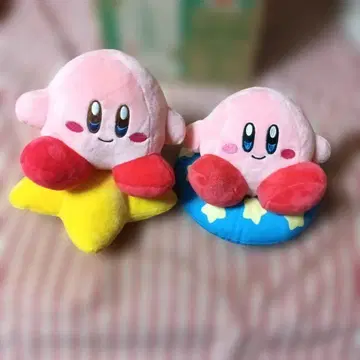 별의 커비 봉제 인형 2개 세트