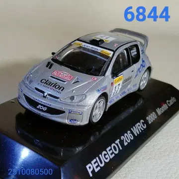6844 CM's 푸조 206 WRC 2000 몬테카를로 1/64