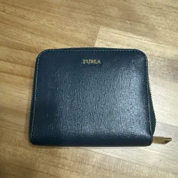 FURLA 가죽 접이식 지갑 그린