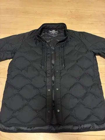 White Mountaineering 하이브리드 다운 자켓 XL 블랙
