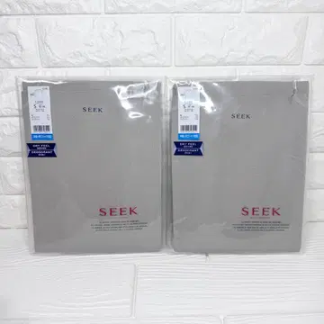 [새상품] seek U넥 티셔츠 남성용 이너 컷오프 2개 세트