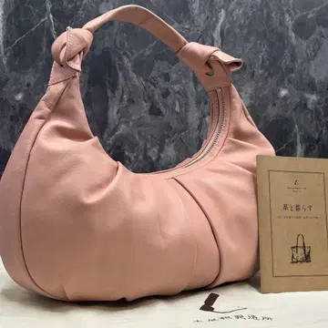 미사용급 츠치야 가방 제조소 호보백 원숄더