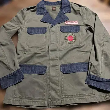MILITARY M65 밀리터리 긴팔 필드 셔츠 올리브 그린 M 사이즈