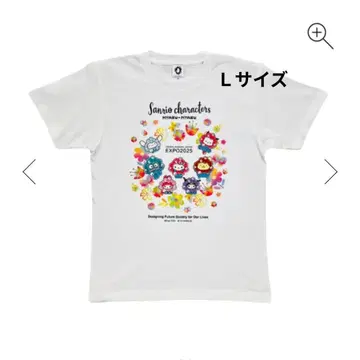 L 사이즈 산리오 미야쿠미야쿠 변신 T셔츠