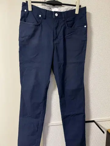 뉴발란스 네이비 슬림핏 팬츠 골프