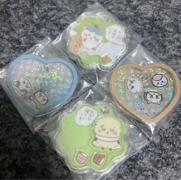 치이카와(먼작귀) 캐릭터 샤카참 구미 4종 세트