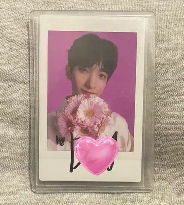 SEVENTEEN 도겸 친필 사인 폴라로이드 사진