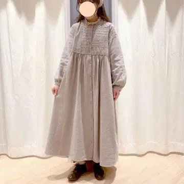 사만사 모스모스 레이스 패치워크 원피스 SM2