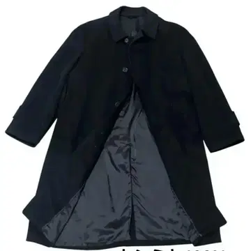 캐시미어 100% 비익 cashmere 롱 코트 블랙 여성용