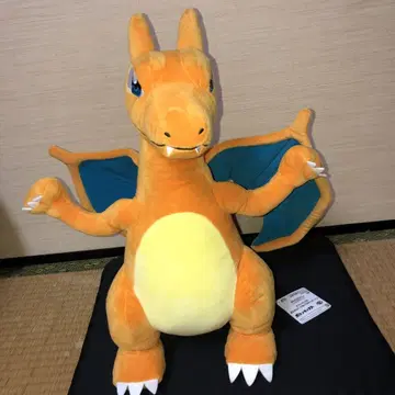 포켓몬스터 메챠모후굿토 봉제 인형 리자몽 택 포함