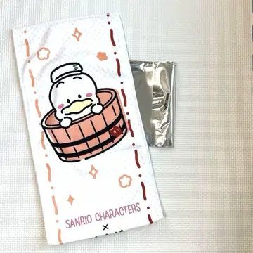 극락탕 x 산리오 캐릭터즈 머플러 타월