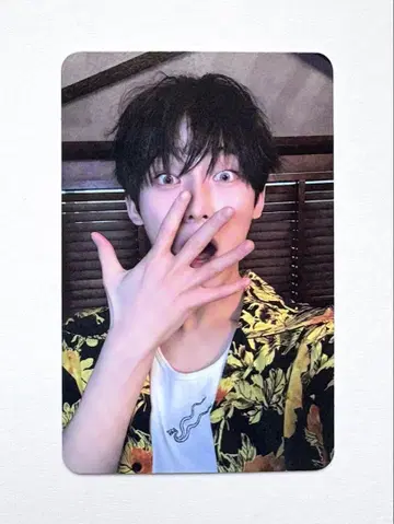 ENHYPEN kpopmerch  방콕 선우 트레이딩 카드