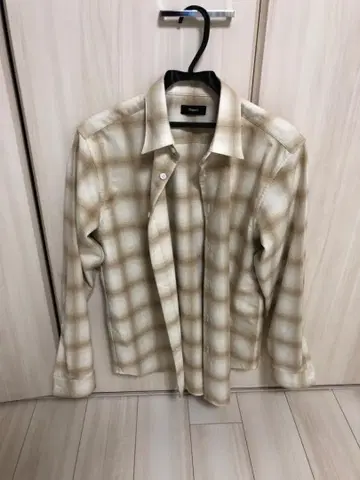 띠어리 Fade Flannel Irving 셔츠