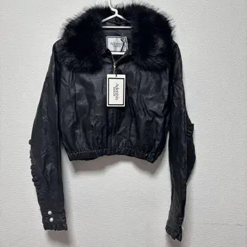 Adonisis SAISON 애드니시스 퍼 자켓 y2k