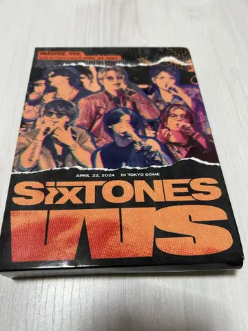 SixTONES VVS 초회반 DVD 4매 세트