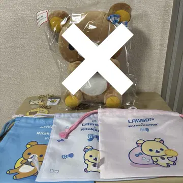 로손 x 리락쿠마 리라 복권 6종 세트