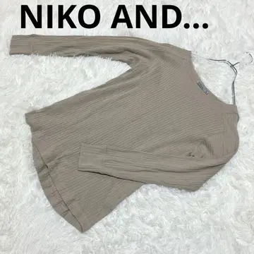 NIKO AND - 니코앤드(4) 긴팔 티셔츠 상의 베이지