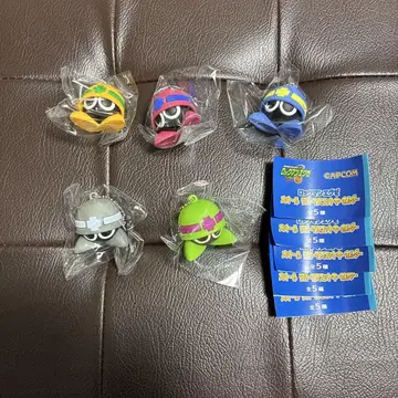 록맨 에그제 멧톨 러버 마스코트 키링 컴플리트 세트