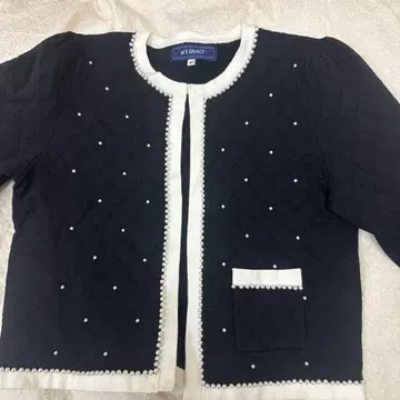 MS GRACY 펄 장식 가디건 40