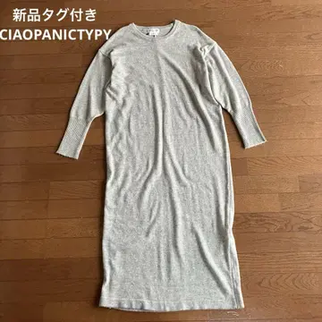 택 포함 새상품 CIAOPANICTYPY 니트 원피스 롱 사이즈 M