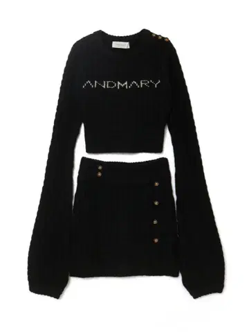 andmary Marie 니트 세트업