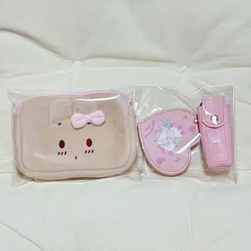 산리오 시마무라 x 아오키 미사코 마론크림 립 슬라이드 케이스 거울