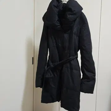 rienda 리엔다 다운 코트 자켓 리본 벨트 146