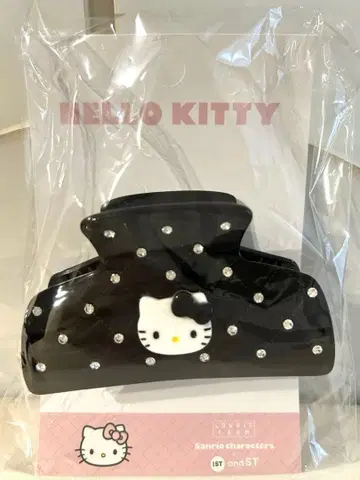 LOWRYSFARM x HELLOKITTY 퀼팅 반스 블랙