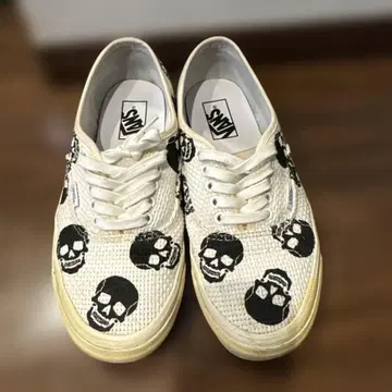 vans 스컬 패턴 스니커즈 27cm