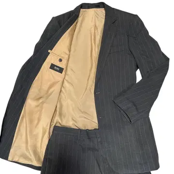 BOSS HUGO BOSS 스트라이프 수트 셋업 46 스트레치