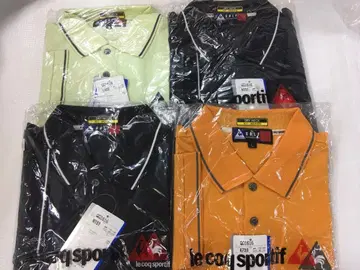 모두 4점 르꼬끄 le coq sportif 골프 드라이 반팔 피케 셔츠