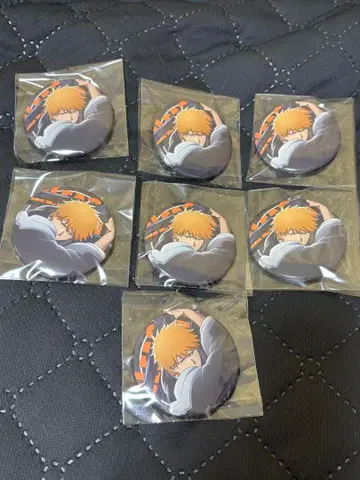 BLEACH 쿠로사키 이치고 캔뱃지 캐릭터 배지 컬렉션 묶음 판매