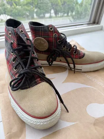 컨버스 CONVERSE D-BOOTS HI 베이지 25.5