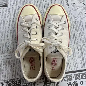 CONVERSE ALL STAR 화이트 로우컷 4
