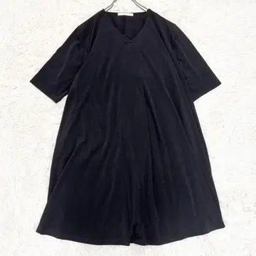 새상품급 두클라쎄 빅 사이즈 접촉 냉감 튜닉 블랙 2XL