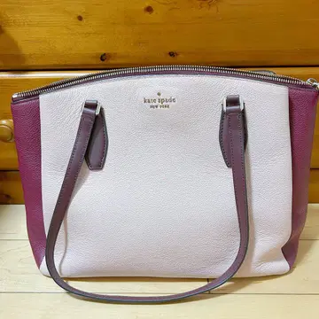 kate spade 케이트 스페이드 바이컬러 토트백 백 핑크