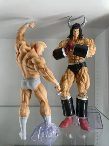 가격 인하 중 제일복권 근육맨 피규어 세트