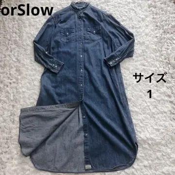 orSlow 오어슬로우 데님 스탠드 카라 사이즈 1 일본제