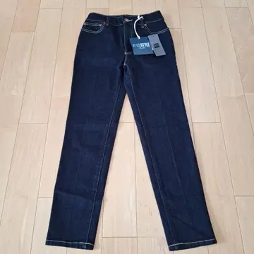 [ 새상품 ] 플라스테/PLST 스틱 청바지 인디고 XS