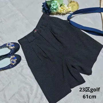 컨디션 최상 일본제 23구 sports 하프 팬츠 (61cm) 스트라이프
