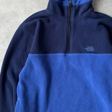 14634 THE NORTH FACE 자수 하프 지퍼 플리스