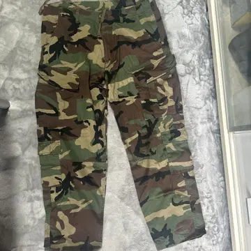 ALPHA INDUSTRIES 카모플라쥬 카고 팬츠 X-LARGE