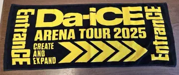 Da-iCE Arena Tour 2025 EntranCE 페이스 타월
